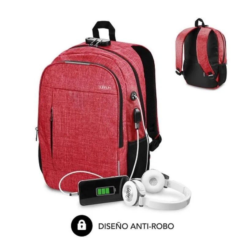 Mochila Subblim Urban Lock para Portátiles hasta 16"