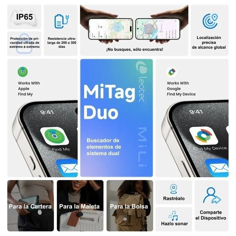 Localizador Leotec EasyTag Dual, foto 4