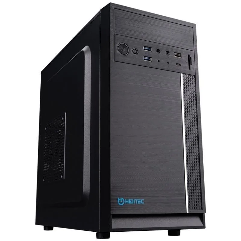 Caja Minitorre Hiditec Q5 PRO con Fuente 500W