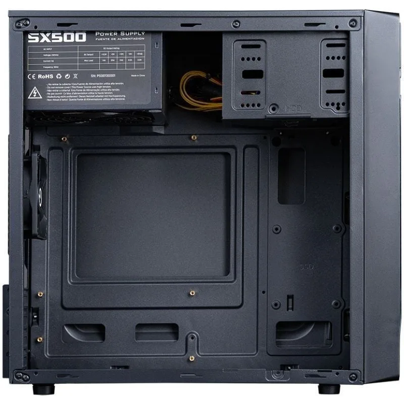 Caja Minitorre Hiditec Q5 PRO con Fuente 500W, foto 3