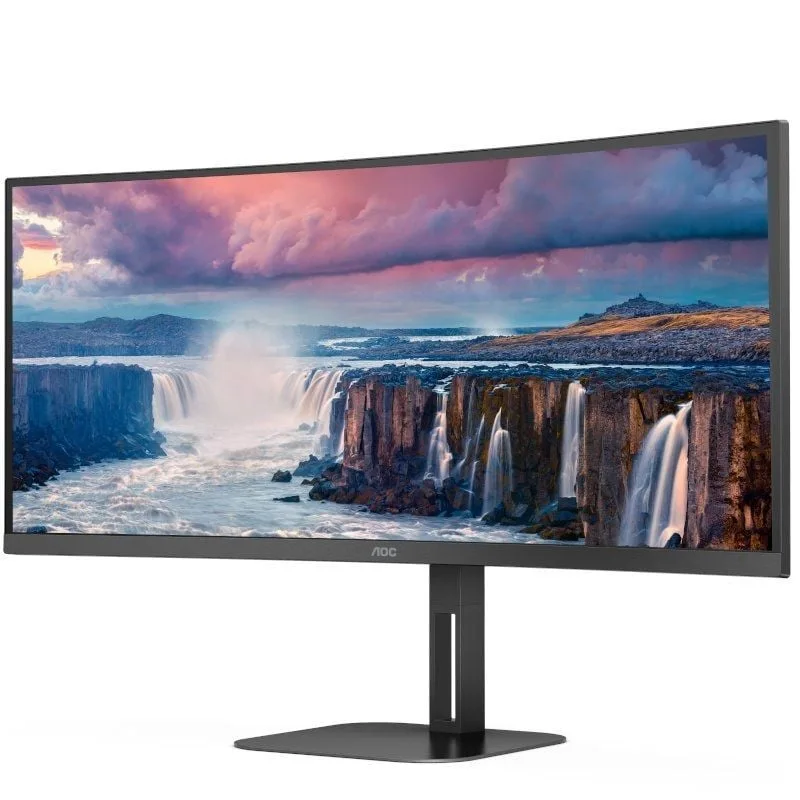 Monitor Profesional Ultrapanorámico Curvo AOC CU34V5C/BK 34", foto 2