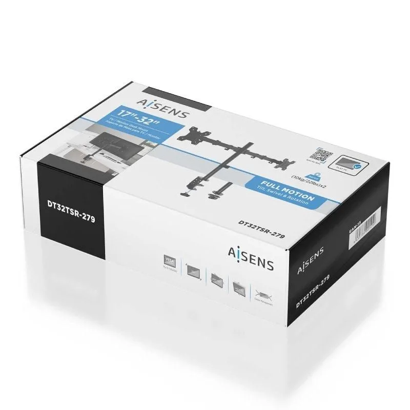 Soporte de Mesa para 2 Monitores Aisens DT32TSR-279, foto 5