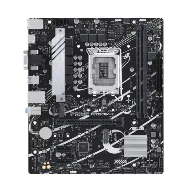 Placa Base Asus Prime B760M-K Socket 1700, foto 2