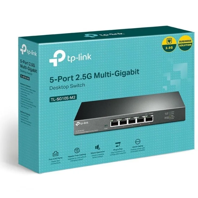Switch TP-Link TL-SG105-M2 5 Puertos, foto 4