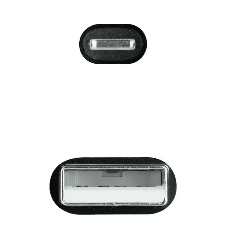 Cable USB 2.0 Lightning Nanocable 10.10.0401-COBK, foto 3