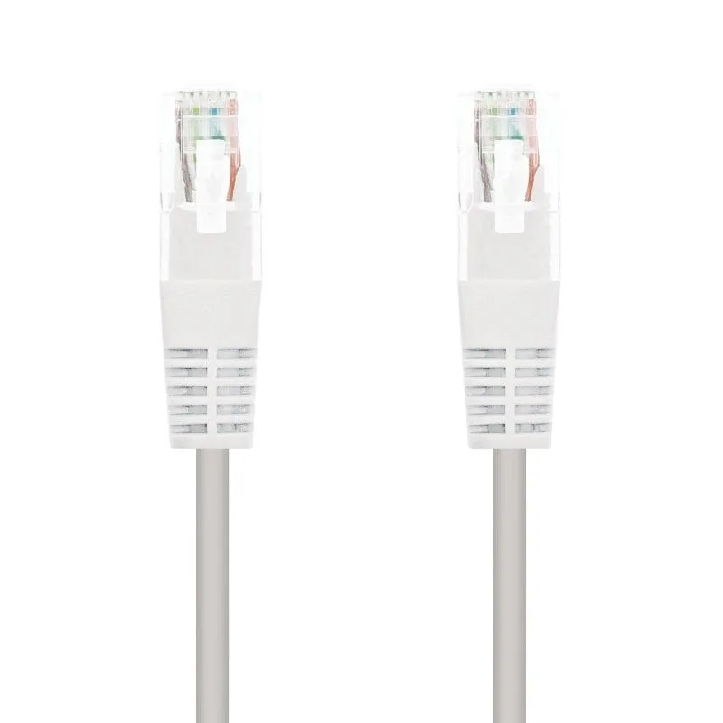 Cable de Red RJ45 UTP Nanocable 10.20.0102-W Cat.5e