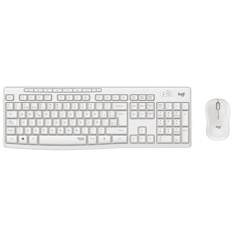 Teclado y Ratón Inalámbricos Logitech Silent Touch MK295