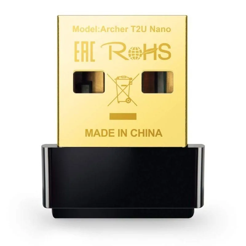 Adaptador USB - WiFi TP-Link Archer T2U Nano