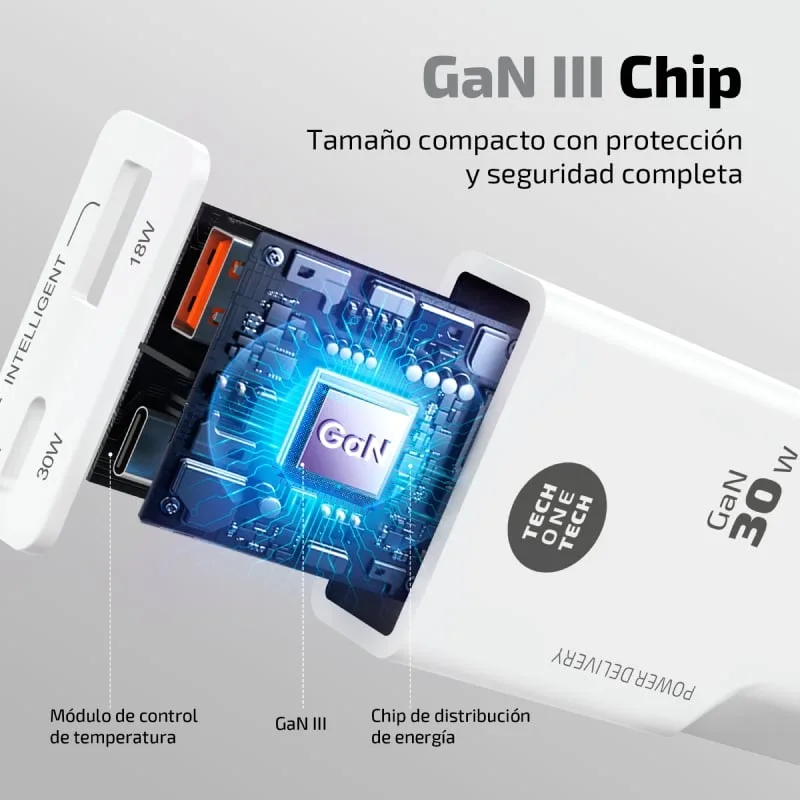 Cargador de Pared Tech One Tech TEC2231, foto 3