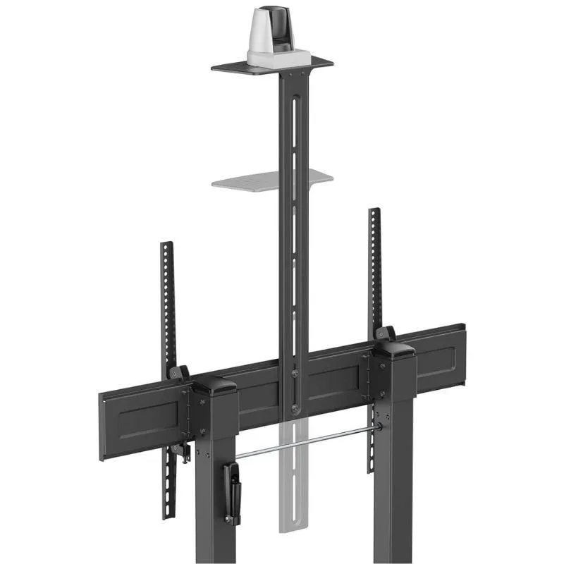 Soporte de Suelo Inclinable con Ruedas y Manivela Aisens FT100TE-403 para TV 60-100", foto 2