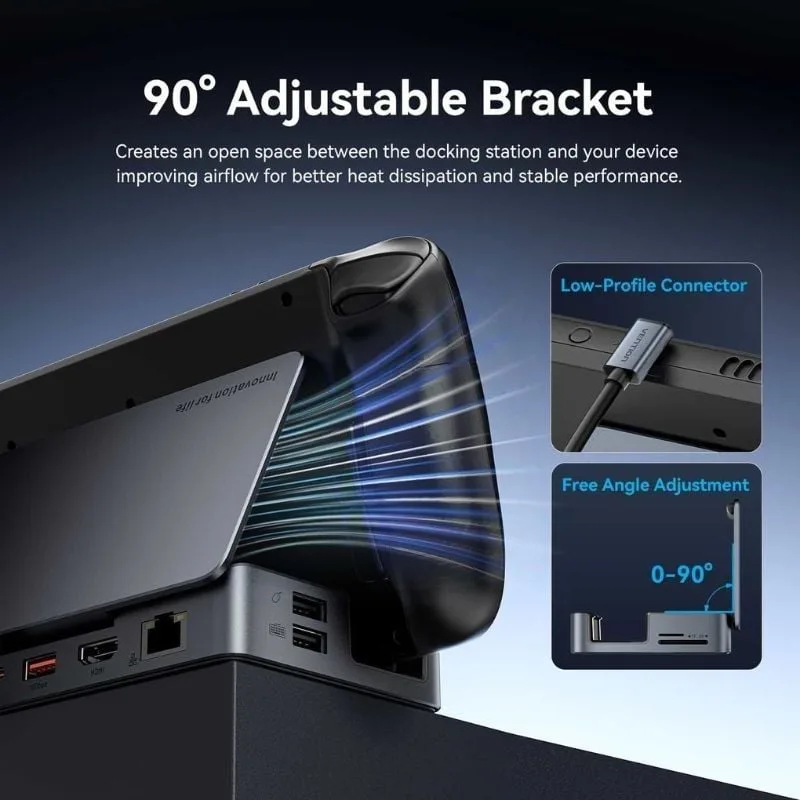 Docking USB Tipo-C para Steam Deck, foto 4