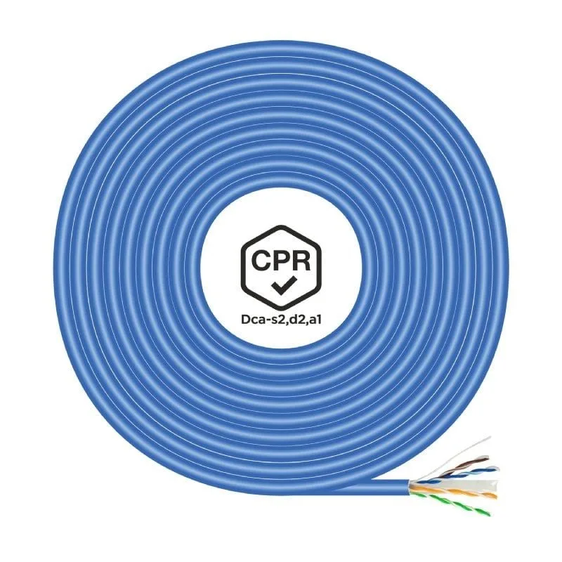 Bobina de Cable RJ45 UTP AWG24 LSZH CPR Dca Aisens A135-0662 Cat.6, foto 2