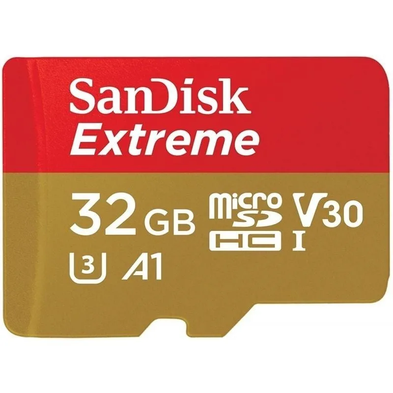 Tarjeta de Memoria SanDisk Extreme 32GB microSD HC UHS-I con Adaptador, foto 2