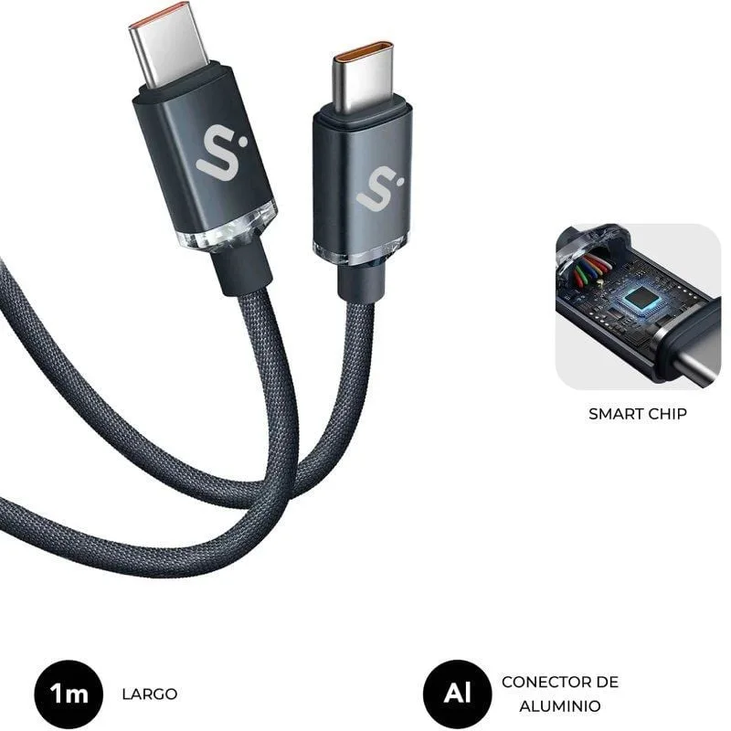 Cable USB 2.0 Tipo-C Subblim Optimus, foto 3