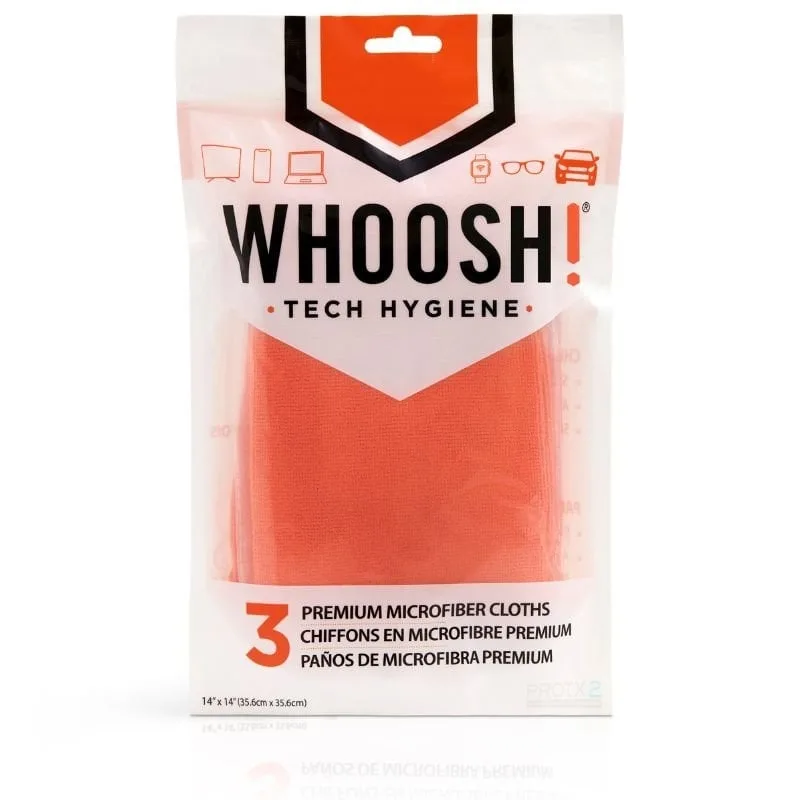 Pack de 3 Paños de Microfibra Whoosh WSH007