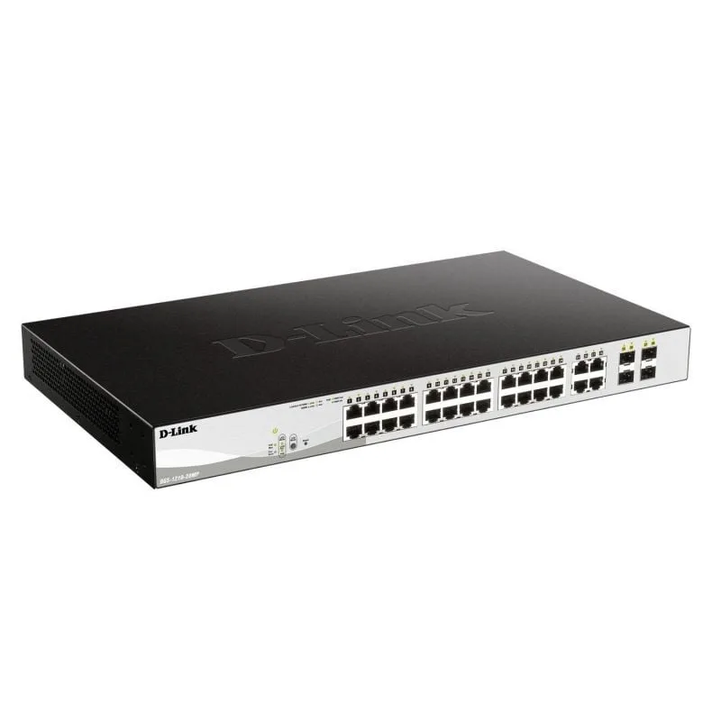 Switch D-Link Smart Plus DGS-1210-28MP 28 Puertos