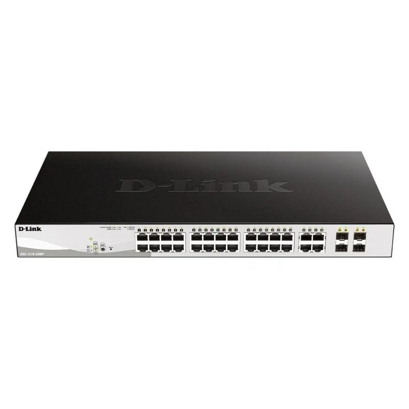Switch D-Link Smart Plus DGS-1210-28MP 28 Puertos, foto 2