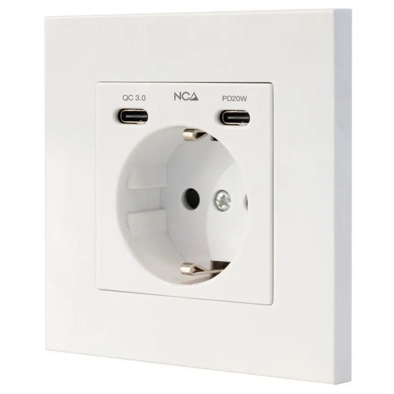Roseta de Pared Nanocable 10 35 0012