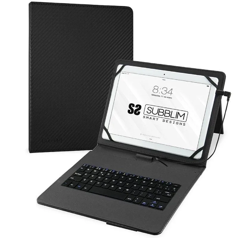 Funda con Teclado Subblim Keytab Pro USB para Tablets de 10.1"-11"