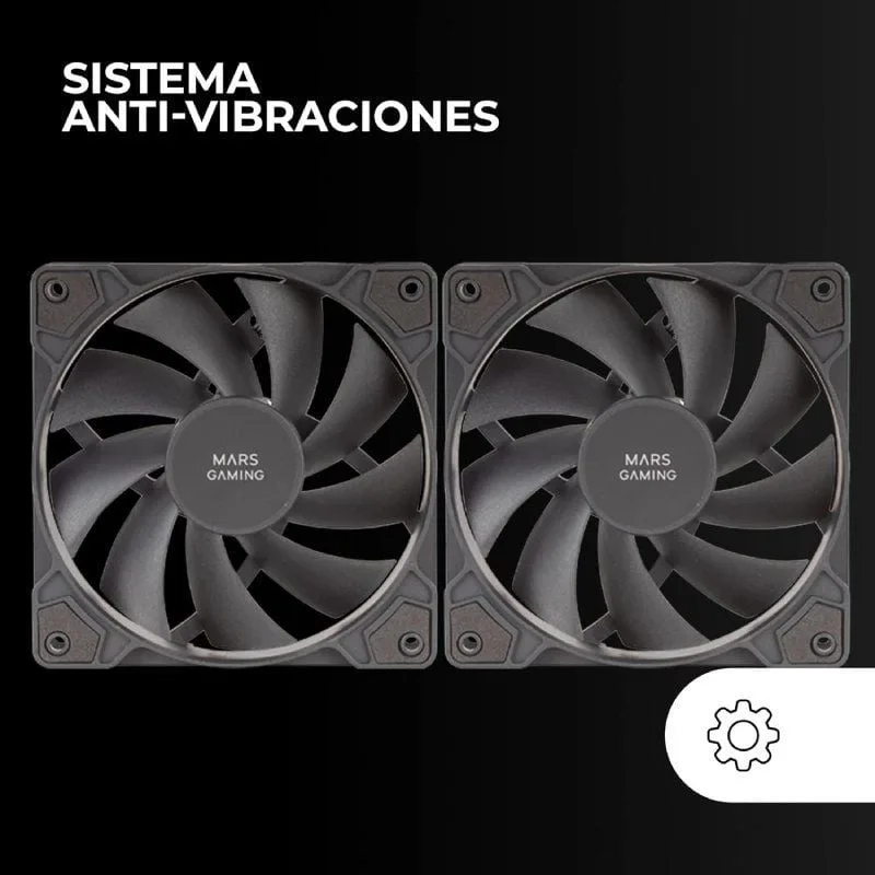 Pack 2 Ventiladores Mars Gaming MF-PROX2, foto 3
