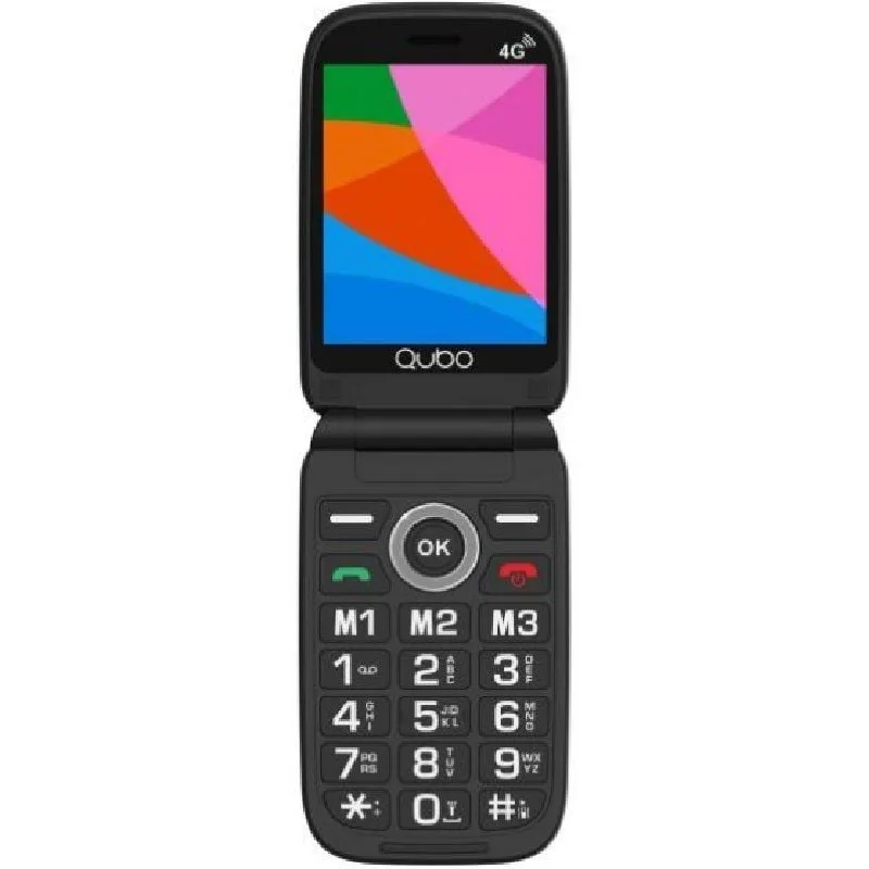Teléfono Móvil Qubo X-D340 4G para Personas Mayores