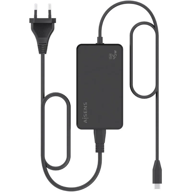 Cargador Sobremesa GaN Aisens ASCH-1PD45D067-BK, foto 4