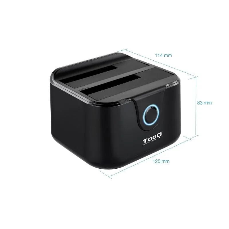 Docking Station para Discos Duros TooQ TQDS-802B, foto 4