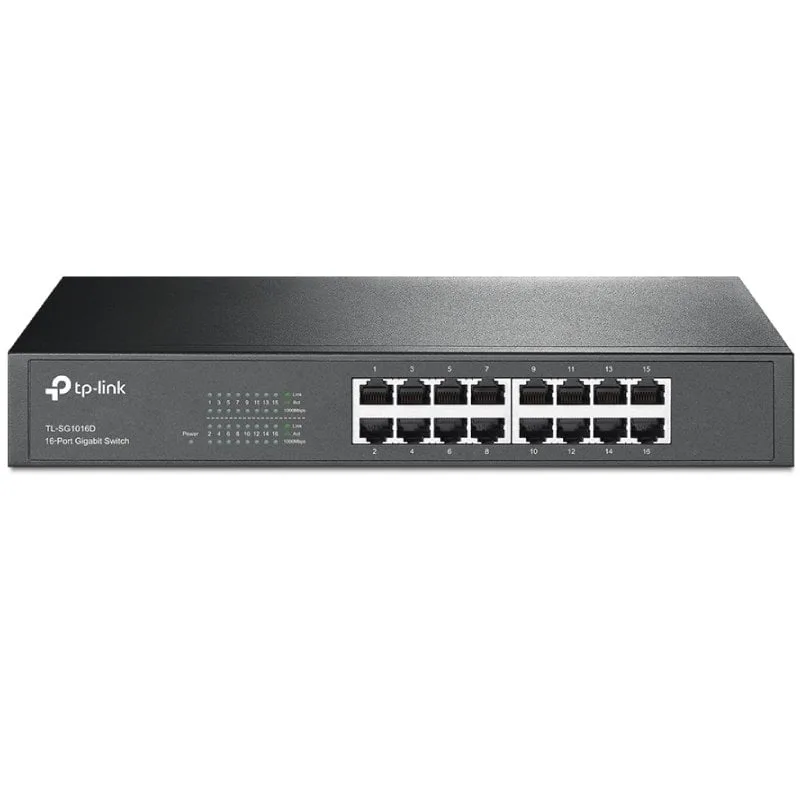 Switch TP-Link TL-SG1016D 16 Puertos, foto 2